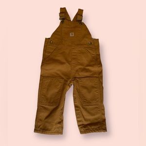 Carhartt Toddler Flannel Lined Overalls, 18 mo